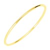 Bracelet Or Jaune Massif - Jonc Femme - vue V1