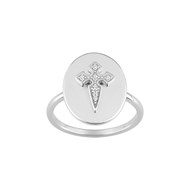 Bague femme - Oxyde de zirconium - Argent 925