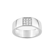 Bague femme - Oxyde de zirconium - Argent 925