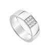 Bague femme - Oxyde de zirconium - Argent 925 - vue V2