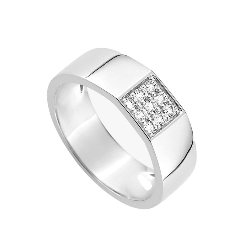 Bague femme - Oxyde de zirconium - Argent 925 - vue 2