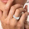 Bague femme - Oxyde de zirconium - Argent 925 - vue V3