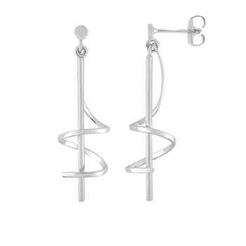 Damesoorbellen - Zilver 925