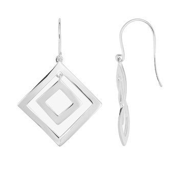 Damesoorbellen - Zilver 925