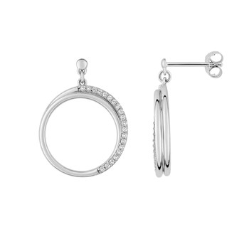 Damesoorbellen - Zilver 925