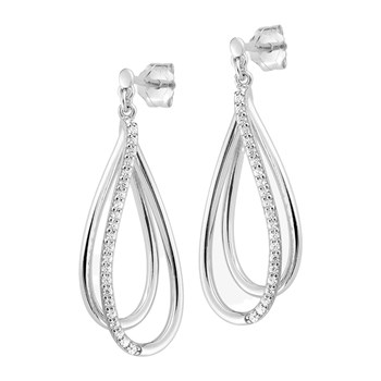 Damesoorbellen - Zilver 925