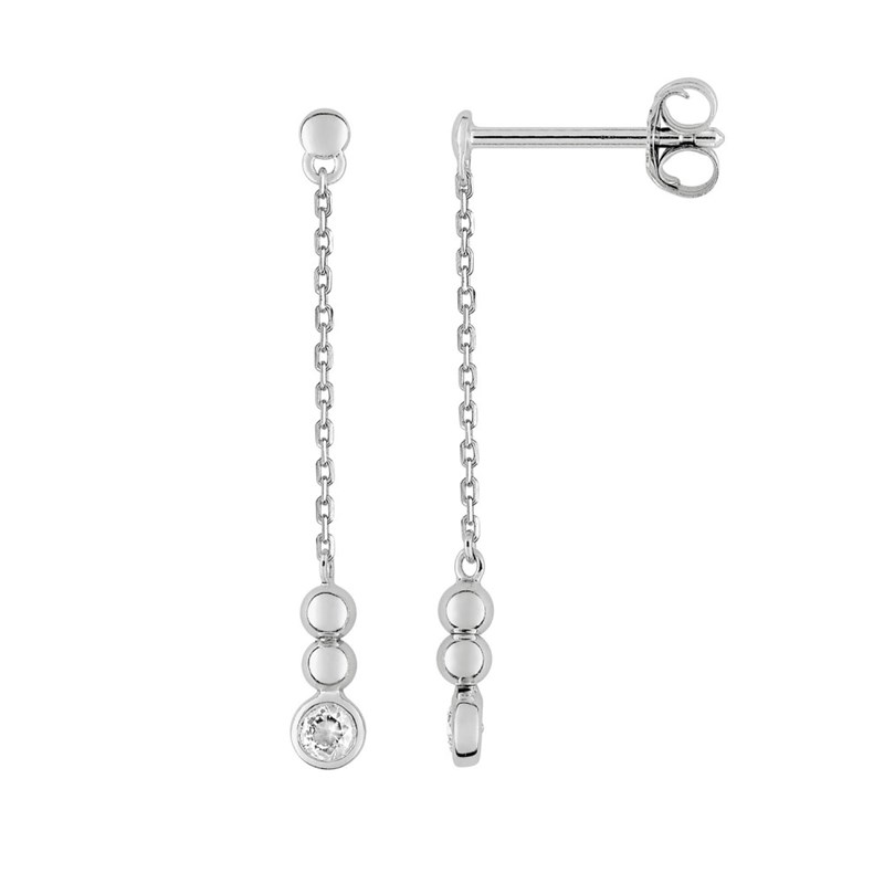 Boucles d'oreilles femme - Argent 925