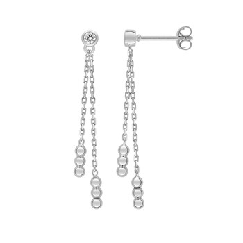 Damesoorbellen - Zilver 925