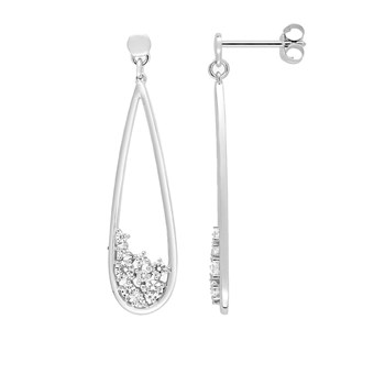 Damesoorbellen - Zilver 925