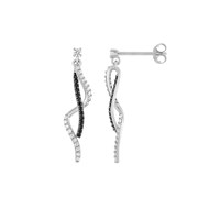 Boucles d'oreilles femme - Argent 925 - Oxyde de zirconium