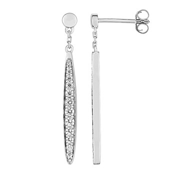 Damesoorbellen - Zilver 925