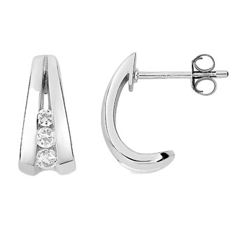 Damesoorbellen - Zilver 925