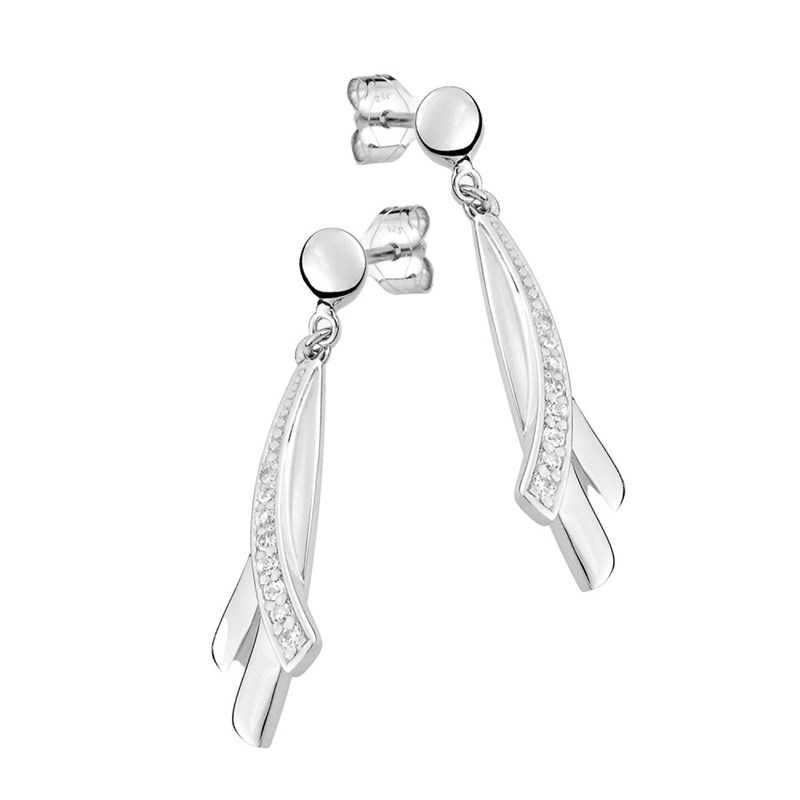 Boucles d'oreilles femme - Argent 925 - vue 2