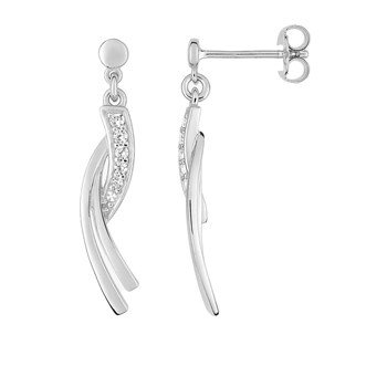 Damesoorbellen - Zilver 925