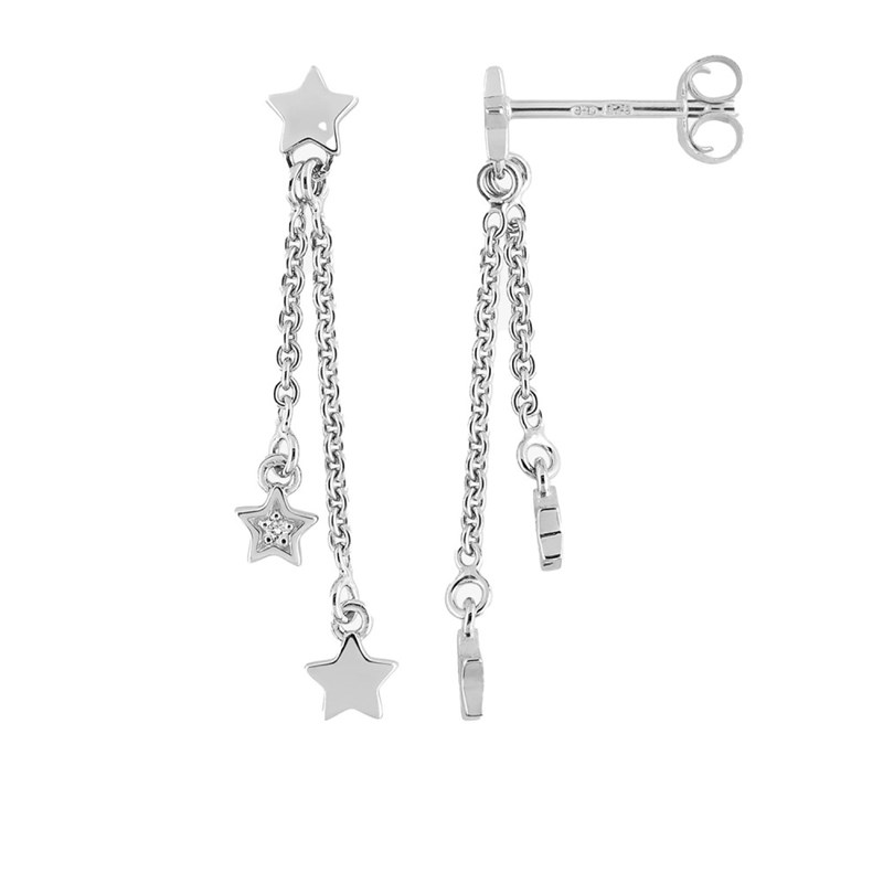 Boucles d'oreilles femme - Argent 925