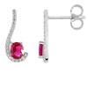 Boucles d'oreilles femme - Argent 925 - vue V1