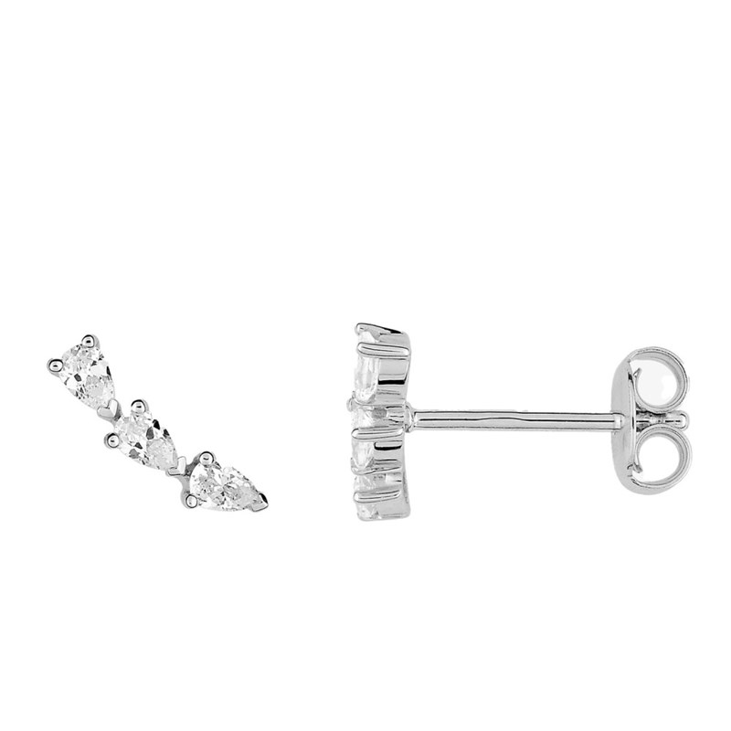 Boucles d'oreilles femme - Argent 925