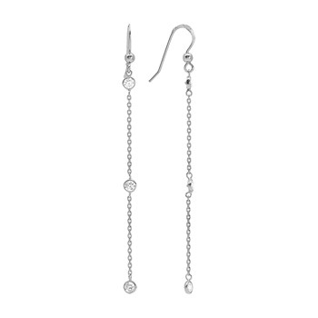 Women's earrings - Zirconium oxide - Silver 925