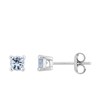Boucles d'oreilles femme - Oxyde de zirconium - Argent 925 - vue V1