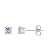 Boucles d'oreilles femme - Oxyde de zirconium - Argent 925 - vue V1