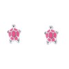 Boucles d'oreilles Enfant - Argent 925 - Tortue - vue V1