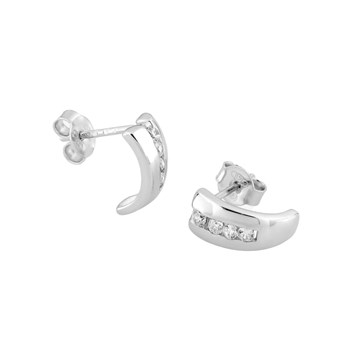 Earrings - Zirconium oxide - Silver 925