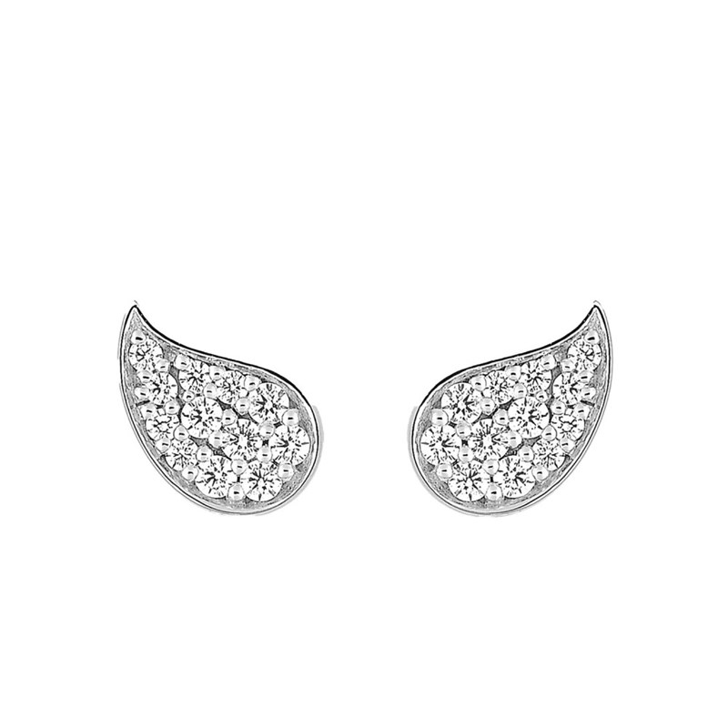Boucles d'oreilles Femme - Oxyde de zirconium - Argent 925