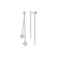 Boucles d'oreilles Femme - Oxyde de zirconium - Argent 925