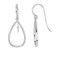 Boucles d'oreilles Femme - Oxyde de zirconium - Argent 925