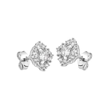 Boucles d'oreilles Femme - Oxyde de zirconium - Argent 925