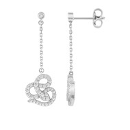 Boucles d'oreilles Femme - Oxyde de zirconium - Argent 925