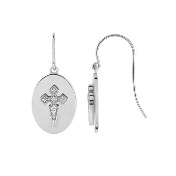 Earrings - Zirconium oxide - Silver 925