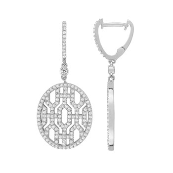 Earrings - Zirconium oxide - Silver 925