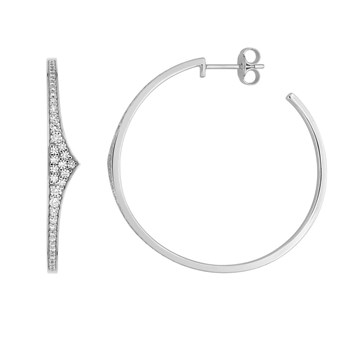 Earrings - Zirconium oxide - Silver 925