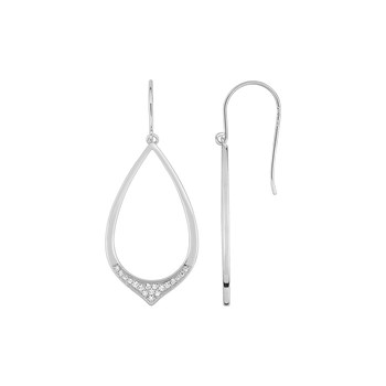 Earrings - Zirconium oxide - Silver 925