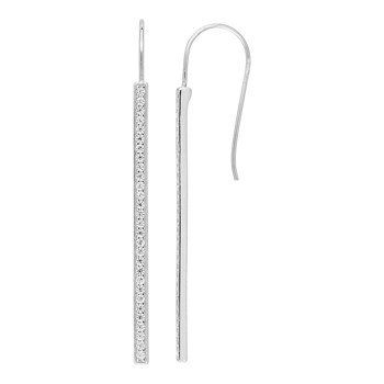 Earrings - Zirconium oxide - Silver 925