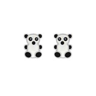Boucles d'oreilles Enfant - Argent 925 - Panda