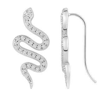 Earrings - Zirconium oxide - Silver 925