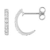 Boucles d'oreilles Femme - Oxyde de zirconium - Argent 925