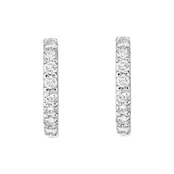 Boucles d'oreilles Femme - Oxyde de zirconium - Argent 925