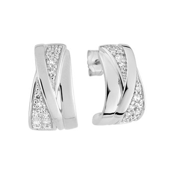 Earrings - Zirconium oxide - Silver 925
