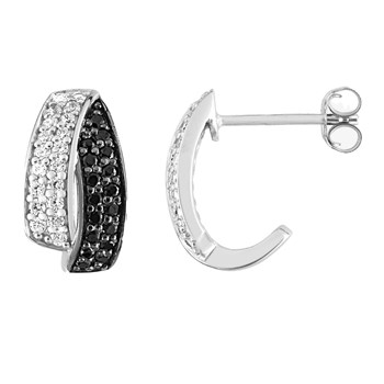 Earrings - Zirconium oxide - Silver 925