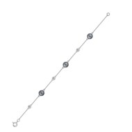 Bracelet Femme - Argent 925 - Longueur : 18 cm