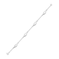 Bracelet Femme - Argent 925 - Longueur : 18 cm