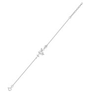 Bracelet Femme - Argent 925 - Longueur : 18 cm