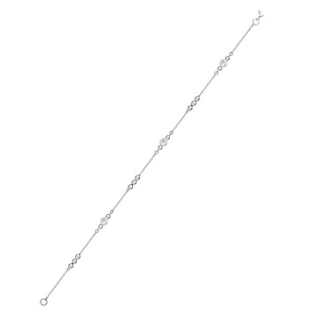 Bracelet Femme - Argent 925 - Longueur : 18 cm