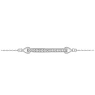 Bracelet Femme - Argent 925 - Longueur : 18 cm