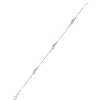 Bracelet Femme - Argent 925 - Longueur : 18 cm