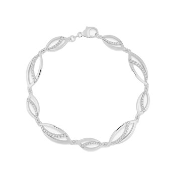 Women's Bracelet - Silver 925 - Length: 18 cm