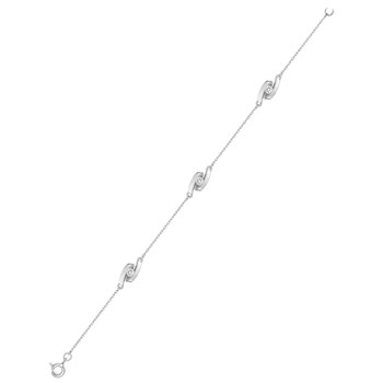 Bracelet Femme - Argent 925 - Longueur : 18 cm